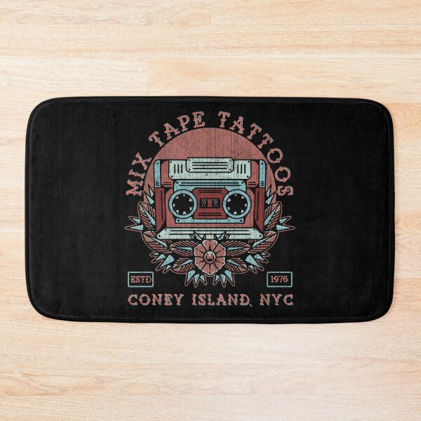 Item preview, Mix Tape Tattoos, Neo Traditional, Old School Cassette Tape Tattoo Design designed and sold by Proverbial Wisdom Design.