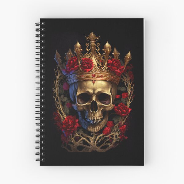 Item preview, Skull With Flower Crown designed and sold by JABG-01.