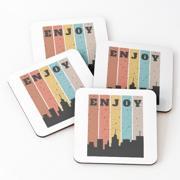 Item preview, ENJOY text design designed and sold by AmazingX-Design.