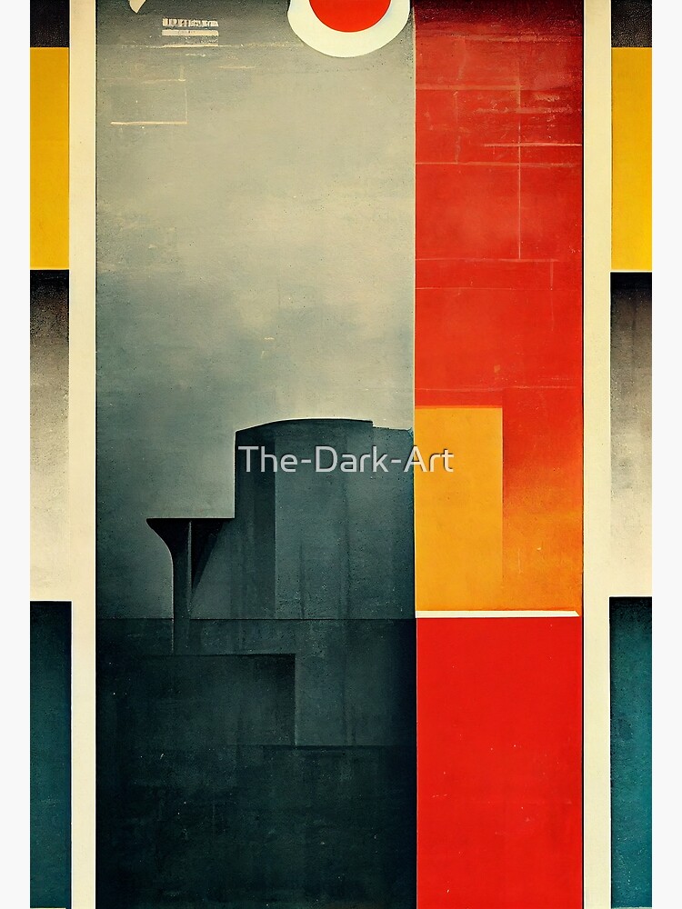 Bauhaus Retro Walter Gropius | Poster