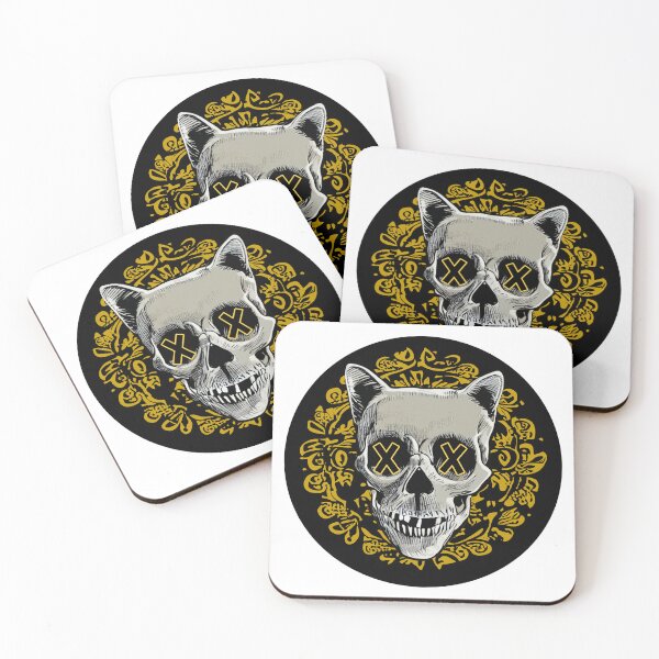 Item preview, cat gang wizard skull king animal skull festival cat life psychic designed and sold by Tyler Tilley.