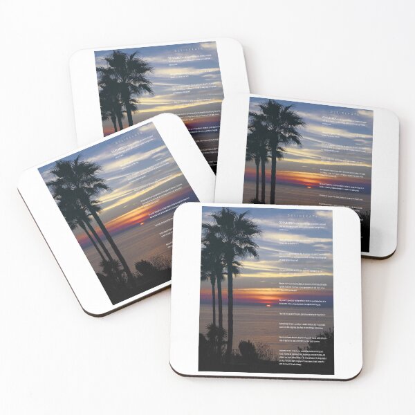 Item preview, DESIDERATA Hawaii Palm Sunset designed and sold by Daniel Hagerman.