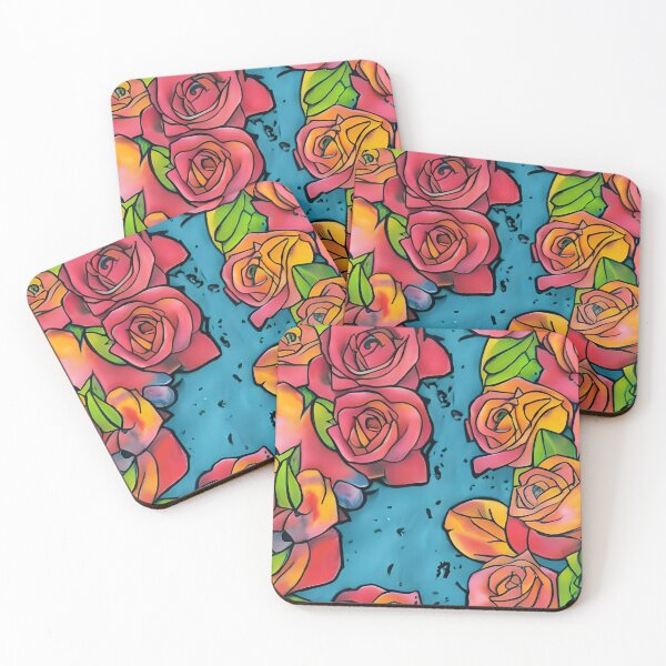 Artikelvorschau, Gothic Rose Pattern Dunkle und ausgefallene Designs für Gothic-Enthusiasten Blue Dreaming entworfen und verkauft von Bits-X-Pieces.