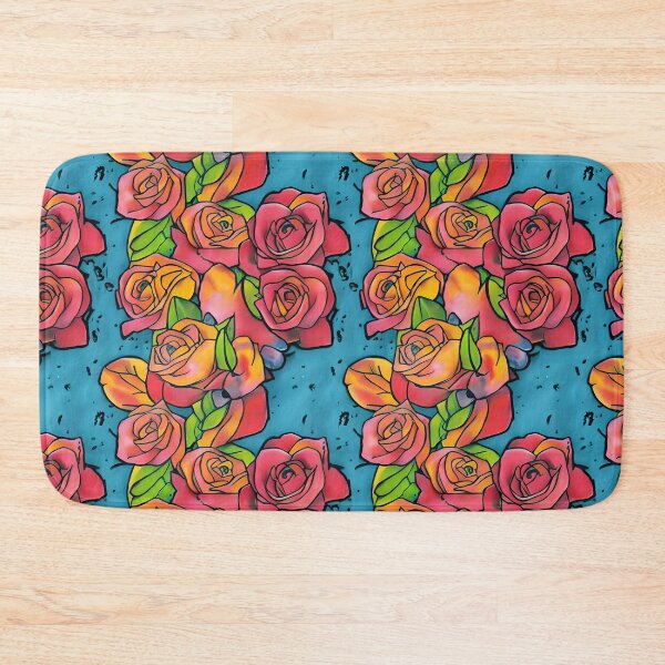 Artikelvorschau, Gothic Rose Pattern Dunkle und ausgefallene Designs für Gothic-Enthusiasten Blue Dreaming entworfen und verkauft von Bits-X-Pieces.
