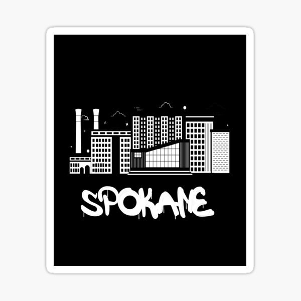 Vista previa del artículo con la obra «Spokane (Washington)», diseñado y vendido por mturns57.