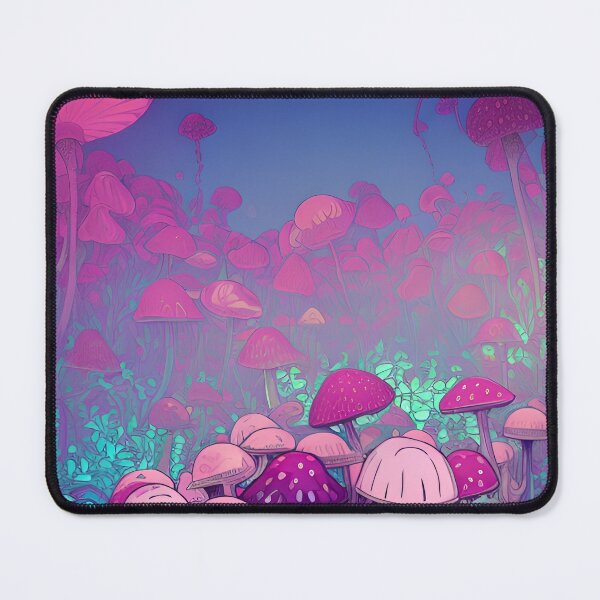 Item preview, Pink Mushrooms designed and sold by HauntedWitch.