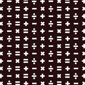 Artwork thumbnail, Math Pattern by ekpatterns