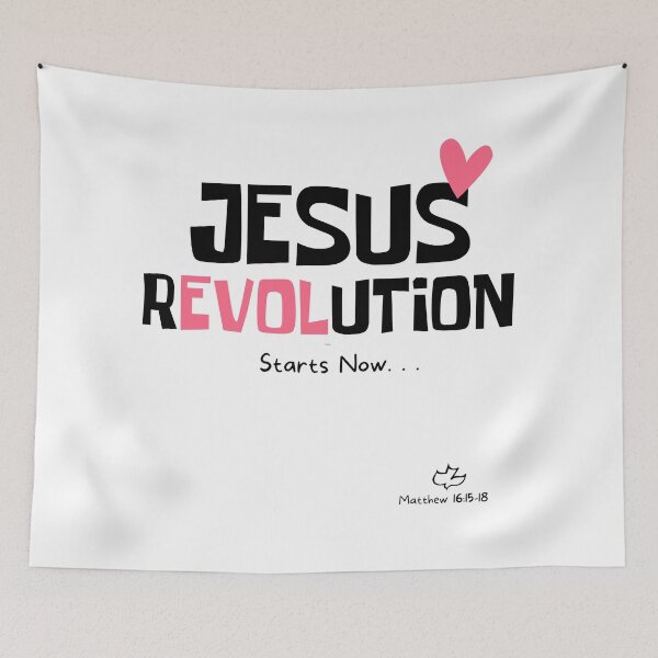 Item preview, Jesus Revolution Starts Now designed and sold by miyagifactory.