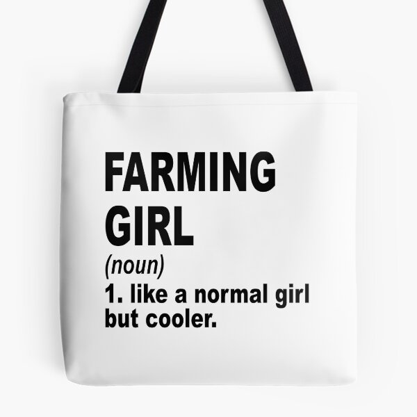 Item preview, Farming  girl Definition,Farming  Girl Like A Normal Girl But Cooler designed and sold by Dogs Geeky⭐⭐⭐⭐⭐.