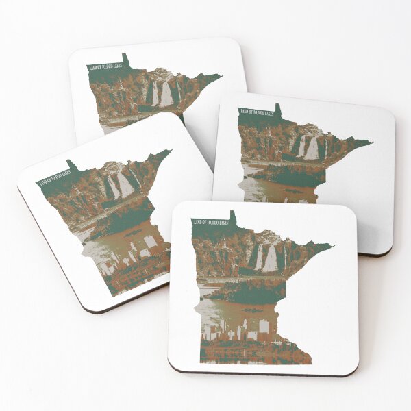 Item preview, Minnesota Vintage Photo Outline designed and sold by itsabbydoodles.