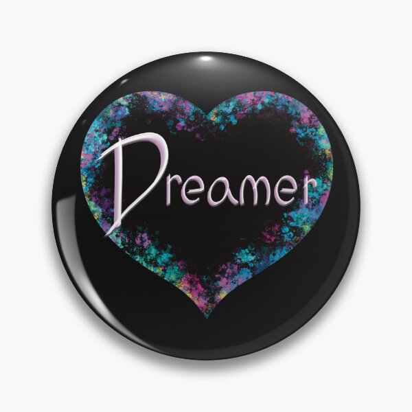 Item preview, Dreamer Colorful Painted Heart designed and sold by AloraDawnEve.