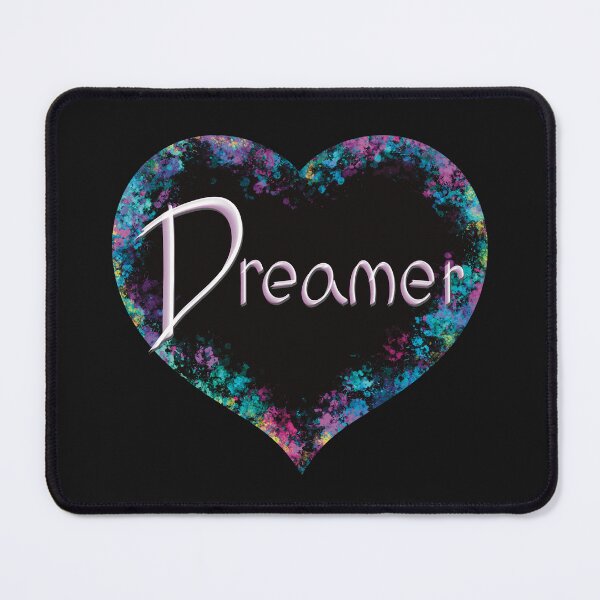 Item preview, Dreamer Colorful Painted Heart designed and sold by AloraDawnEve.