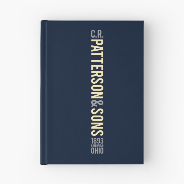 Item preview, C.R. Patterson & Sons 1893 Greenfield Ohio - Cream / Grey / Dark Blue Background designed and sold by PEK1787.