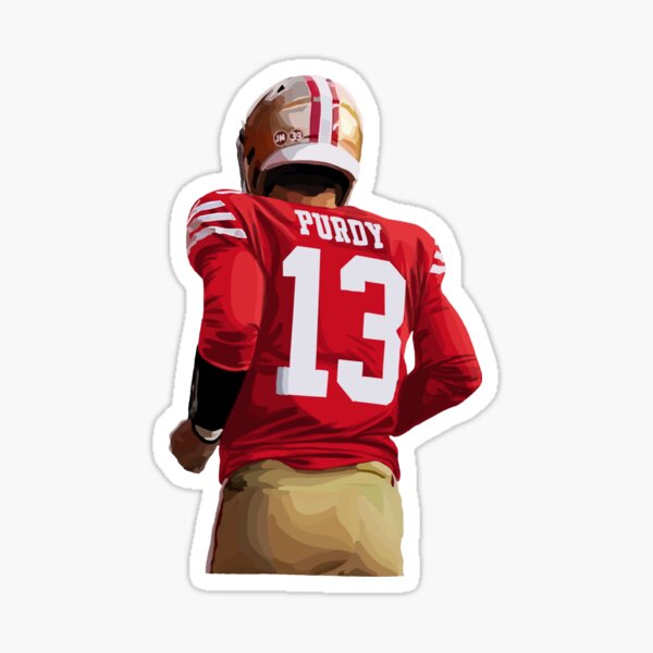 San Francisco 49ers: Brock Purdy 2023 - Officially Licensed NFL Removable  Adhesive Decal