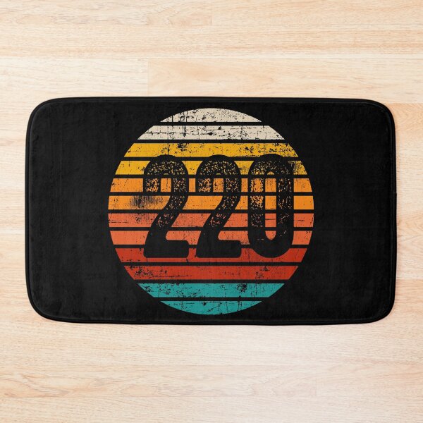 Item preview, Distressed Vintage Sunset 220 Area Code designed and sold by Gold Wings Tees.