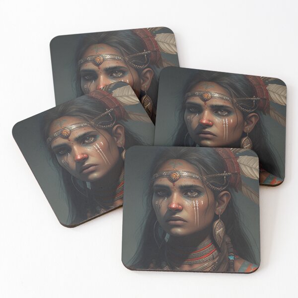 Item preview, Beautiful Native American Woman designed and sold by Naomi Gutierrez Parrish.