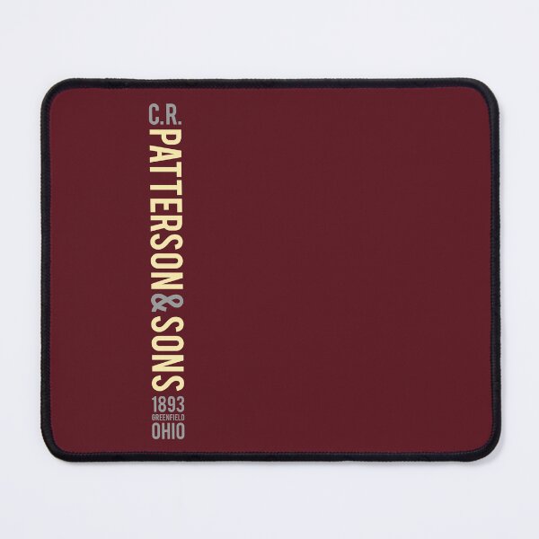 Item preview, C.R. Patterson & Sons 1893 Greenfield Ohio - Cream / Grey / Dark Red Background designed and sold by PEK1787.