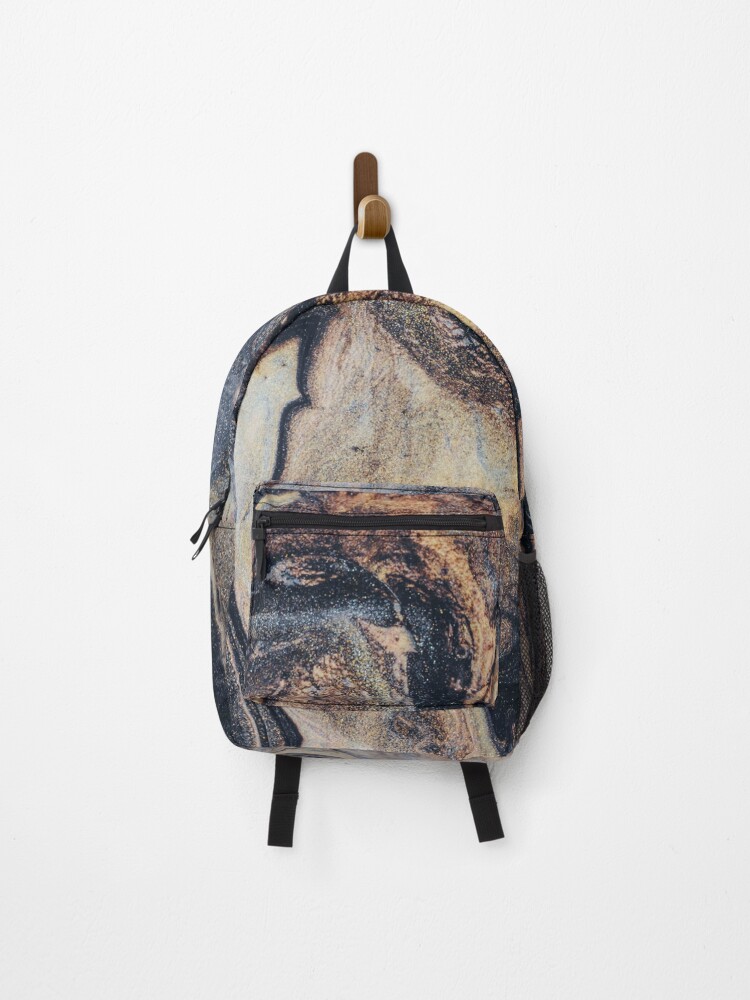 Thumbnail 1 of 3, Backpack, Simple Mixed Colors Splash designed and sold by ABZDesigner.