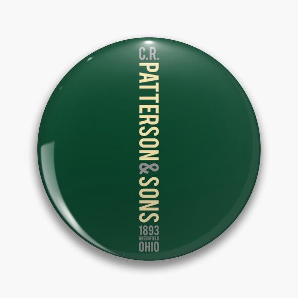 Item preview, C.R. Patterson & Sons 1893 Greenfield Ohio - Cream / Grey / Dark Green Background designed and sold by PEK1787.