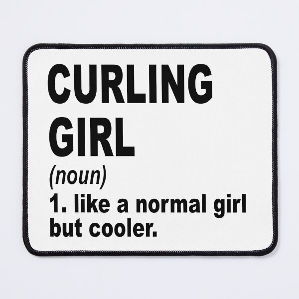 Item preview, Curling Sister,Curling girl like a normal girl but cooler designed and sold by Dogs Geeky⭐⭐⭐⭐⭐.