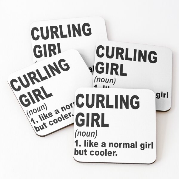 Item preview, Curling  Sister,Curling  girl like a normal girl but cooler designed and sold by Dogs Geeky⭐⭐⭐⭐⭐.