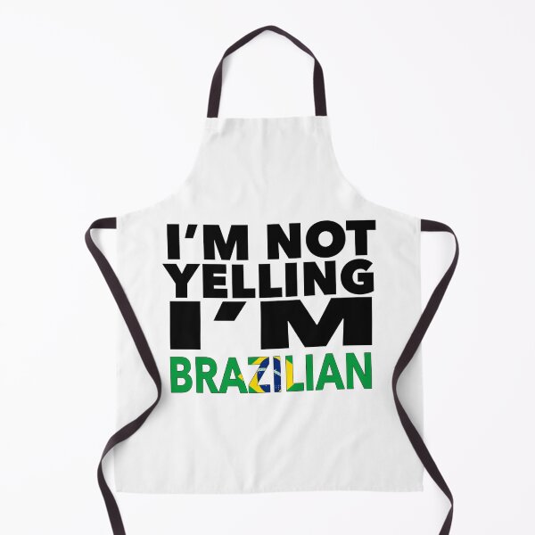 Item preview, Brazilian present - i'm not yelling, i'm Brazilian - Brazilian gifts - Brazilian flag - Brazilian Gift - Brazilian Decor designed and sold by babaorum.