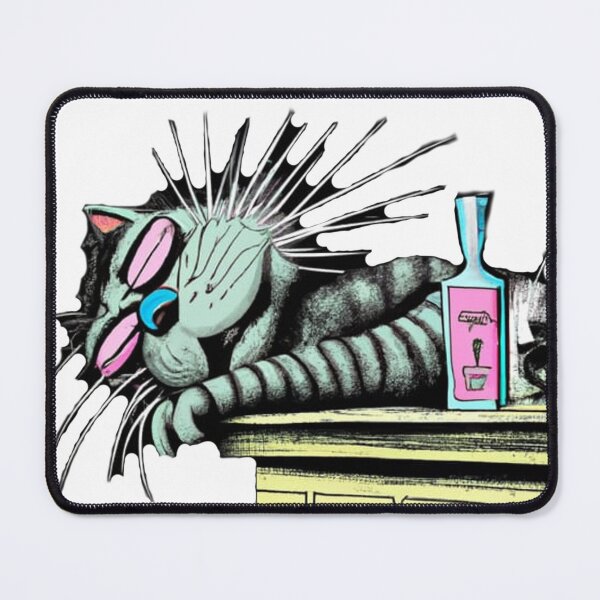 Item preview,  A Cat's New Year's Day Misadventures designed and sold by akanahdyer.