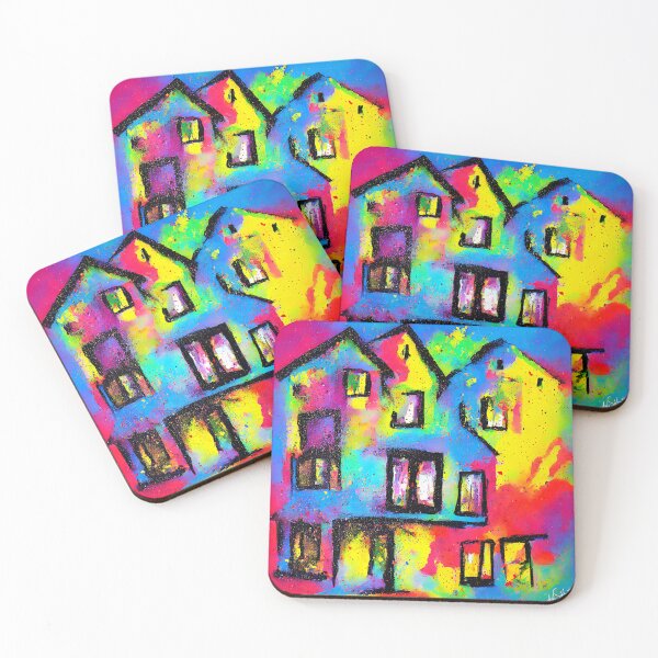 Item preview, Color Houses designed and sold by artesilenciosa.