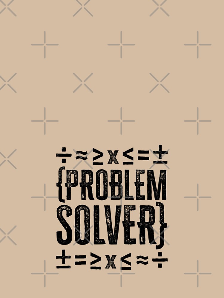 Thumbnail 4 of 4, iPhone Case, Problem Solver: Math Symbols - Black designed and sold by Reconocer.