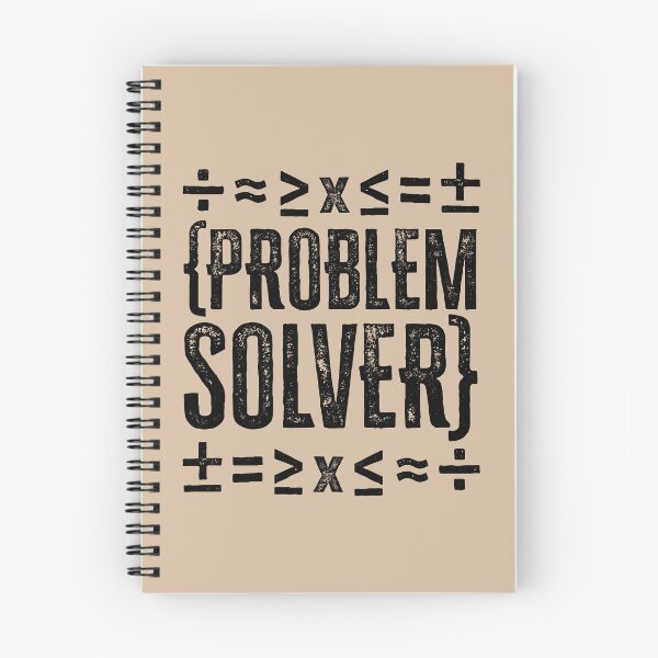 Item preview, Problem Solver: Math Symbols - Black designed and sold by Reconocer.