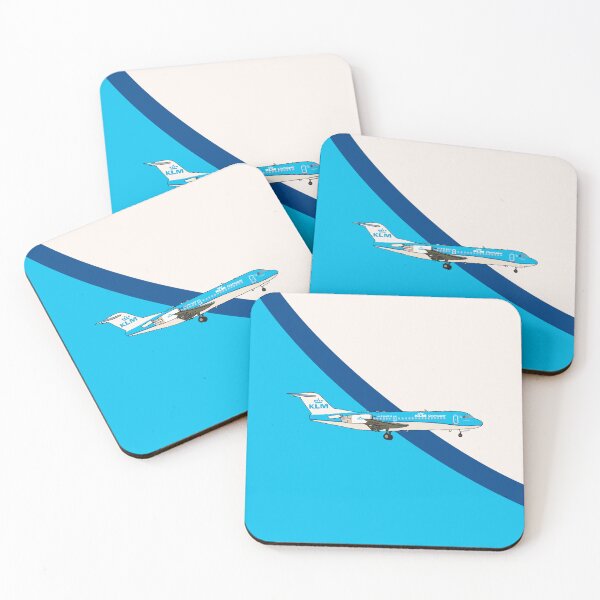 Item preview, KLM Cityhopper Fokker 70 with background designed and sold by atlspotter.