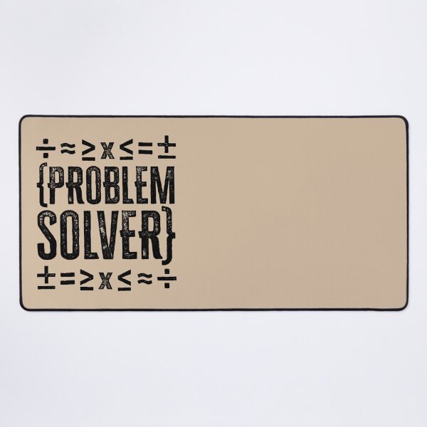 Item preview, Problem Solver: Math Symbols - Black designed and sold by Reconocer.