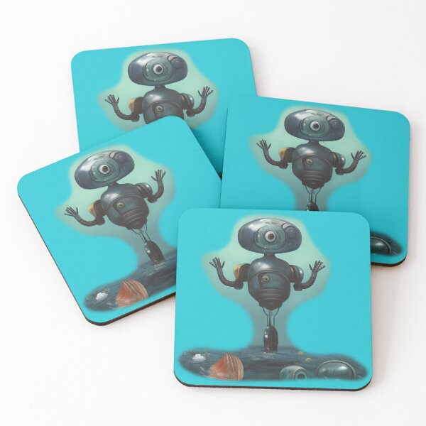 Item preview, Robot cleaning the ocean: Tina designed and sold by Dendros-Studio.