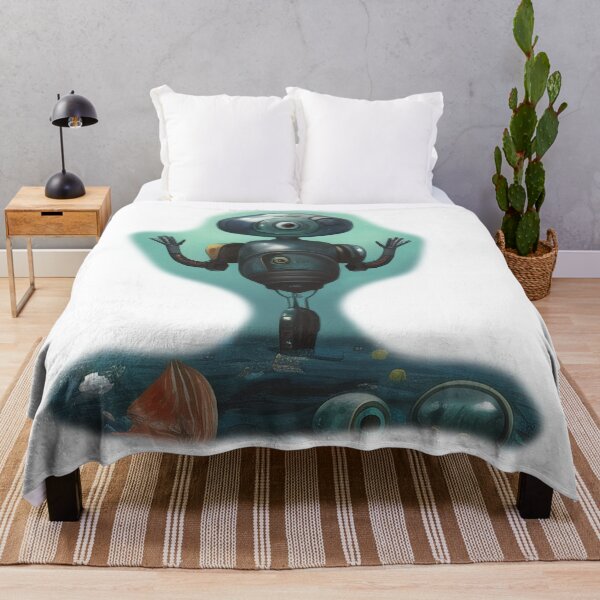 Item preview, Robot cleaning the ocean: Tina designed and sold by Dendros-Studio.