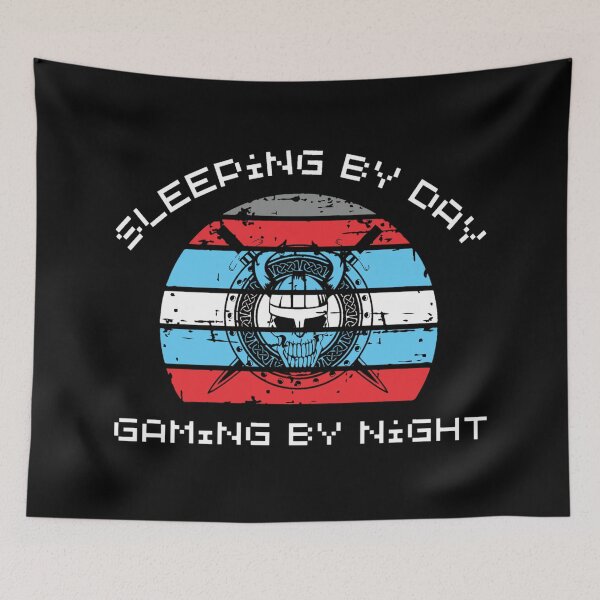 Item preview, Sleeping By Day Gaming By Night. designed and sold by Sloyar.