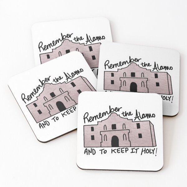 Item preview, Remember the Alamo and to keep it holy designed and sold by Sewilsons.