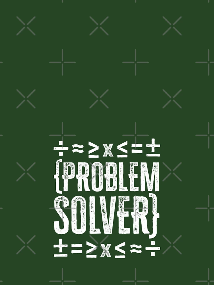 Thumbnail 4 of 4, iPhone Case, Problem Solver: Math - White designed and sold by Reconocer.