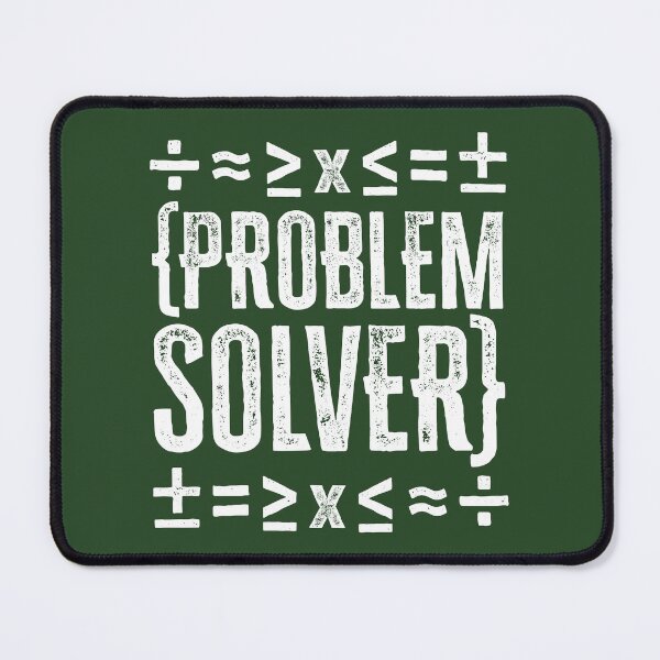 Item preview, Problem Solver: Math - White designed and sold by Reconocer.