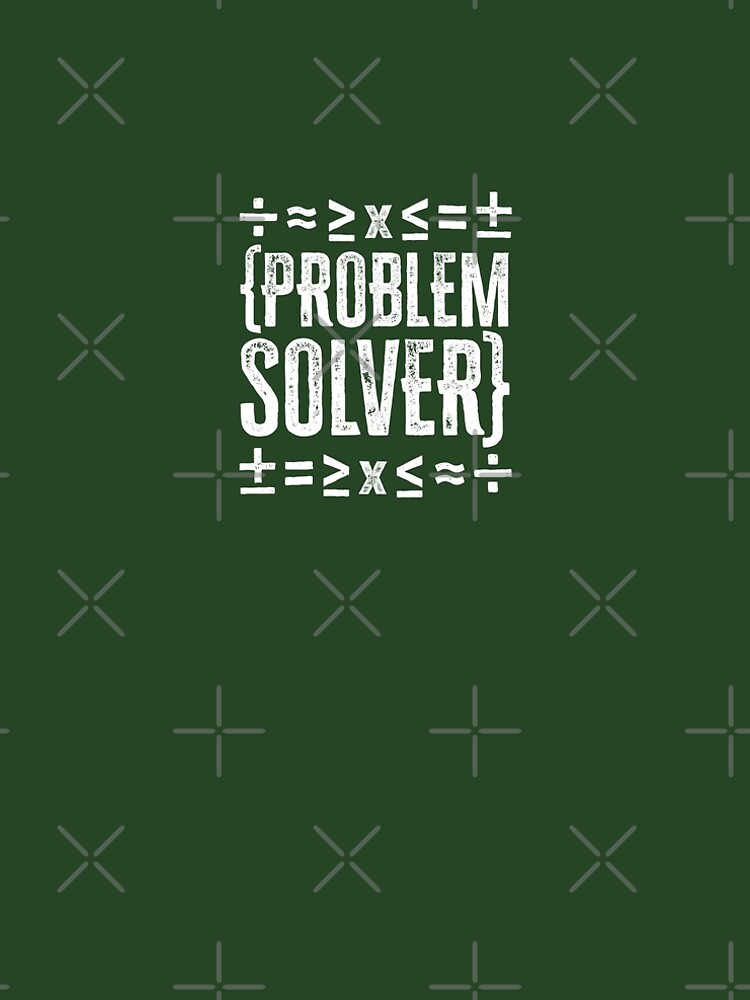 Thumbnail 5 of 5, A-Line Dress, Problem Solver: Math - White designed and sold by Reconocer.