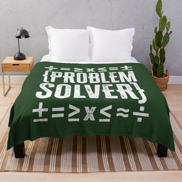 Item preview, Problem Solver: Math - White designed and sold by Reconocer.