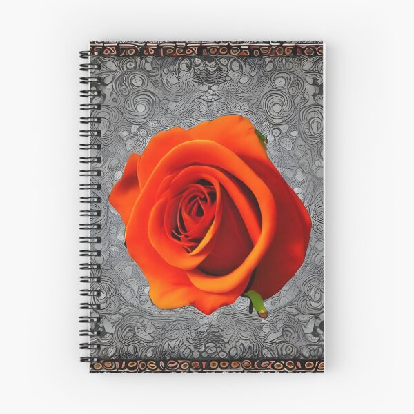 Item preview, Red and orange rose artwork designed and sold by gramizzia.