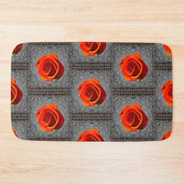 Item preview, Red and orange rose artwork designed and sold by gramizzia.