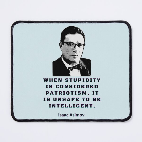 Item preview, Isaac Asimov quote designed and sold by artbleed.