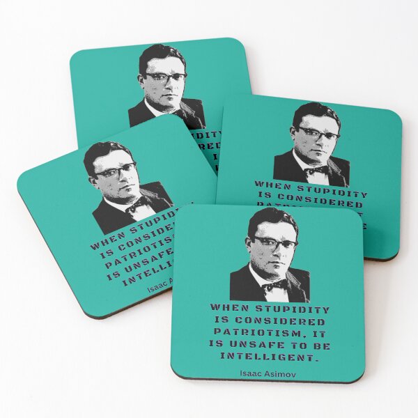 Item preview, Isaac Asimov quote designed and sold by artbleed.