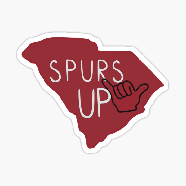 Spurs Up USC Sticker
