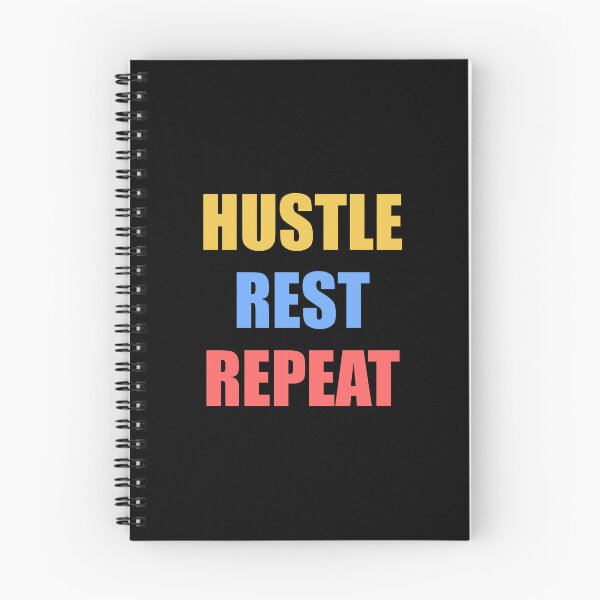 Item preview, Hustle Rest Repeat - Hustle quotes designed and sold by Inspirationmotivation.