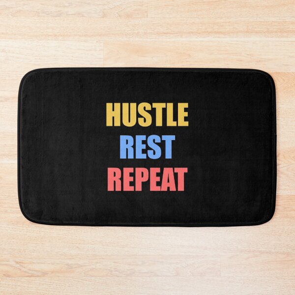 Item preview, Hustle Rest Repeat - Hustle quotes designed and sold by Inspirationmotivation.