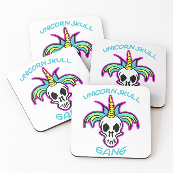 Item preview, unicorn skull gang gang designed and sold by Tyler Tilley.