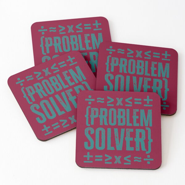 Item preview, Problem Solver: Algebra - Teal designed and sold by Reconocer.