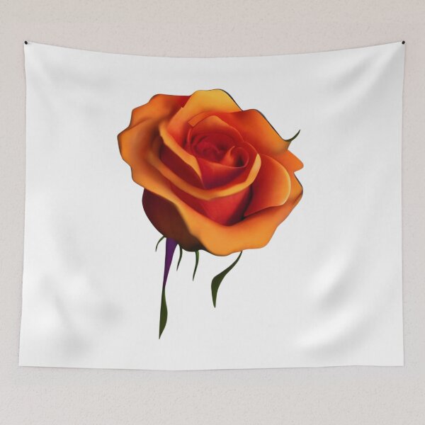 Item preview, Red and orange rose designed and sold by gramizzia.